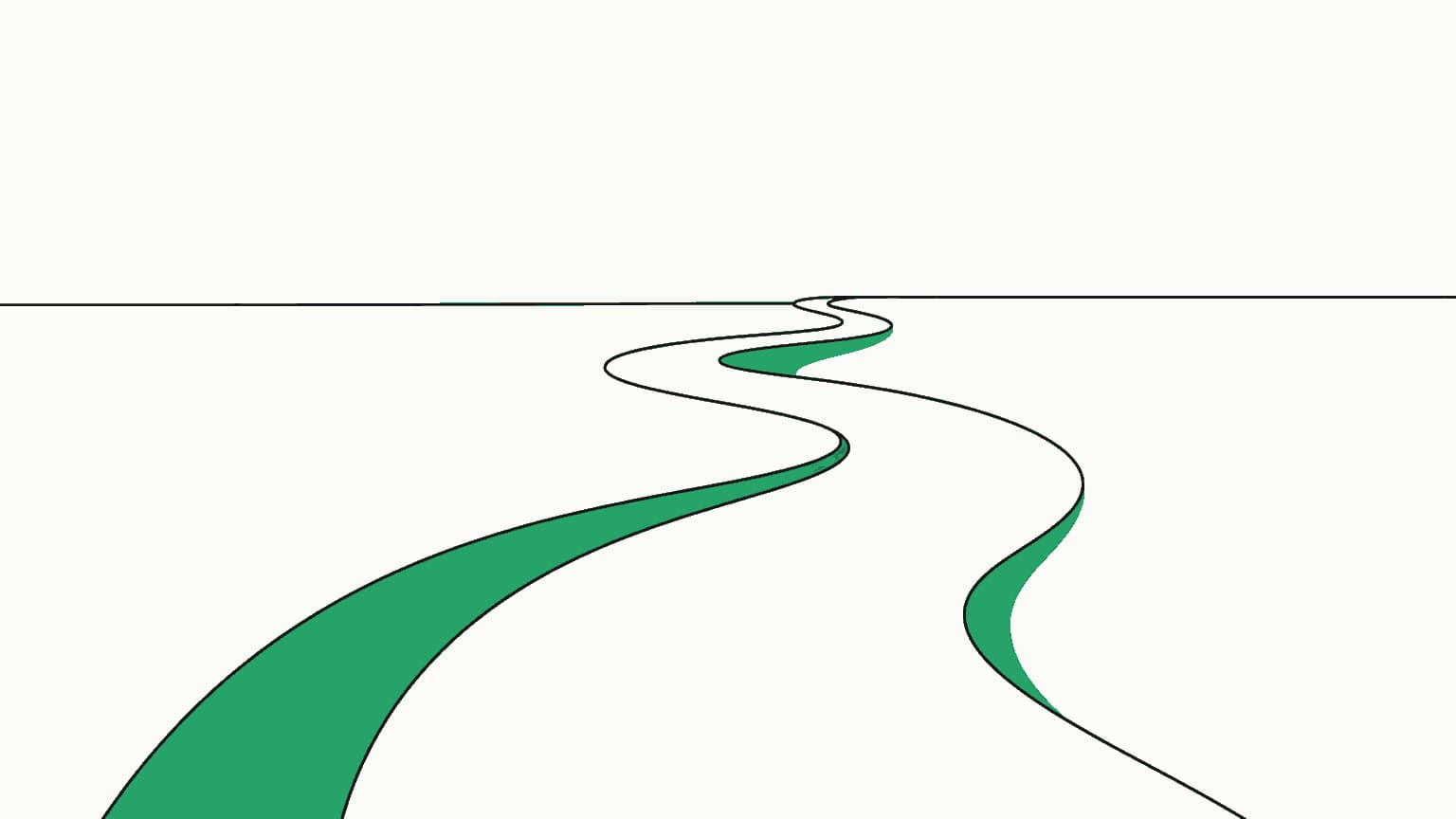 A flat line illustration in green and charcoal on cream, evoking practical fieldwork across the UK and low- and middle-income countries