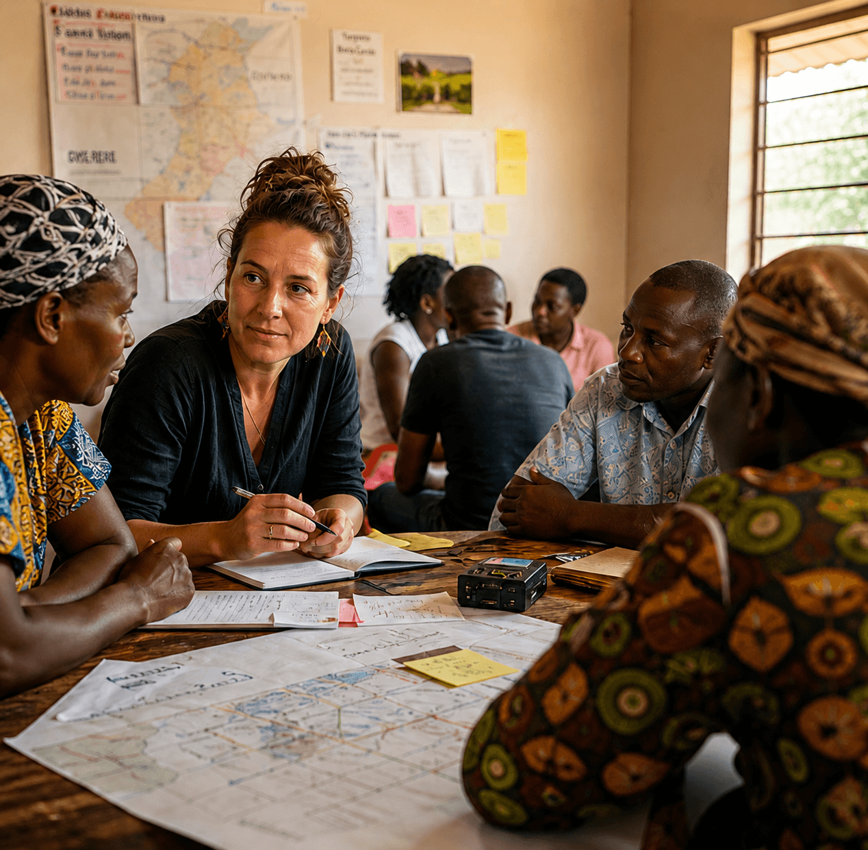 A community engagement discussion